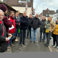 Zebrastreifen, Radweg, Einbahnstraße